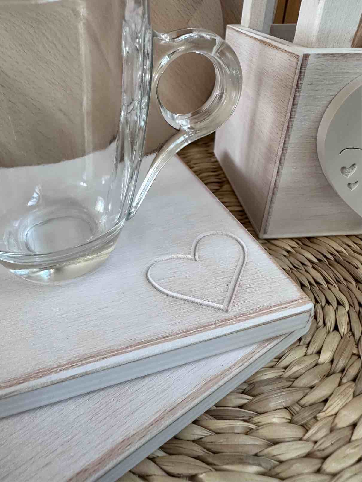 SOTTO TAZZA Sbiancato Cuore