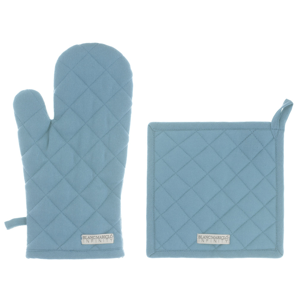 SET Guanto e Presina Blanc Mariclò