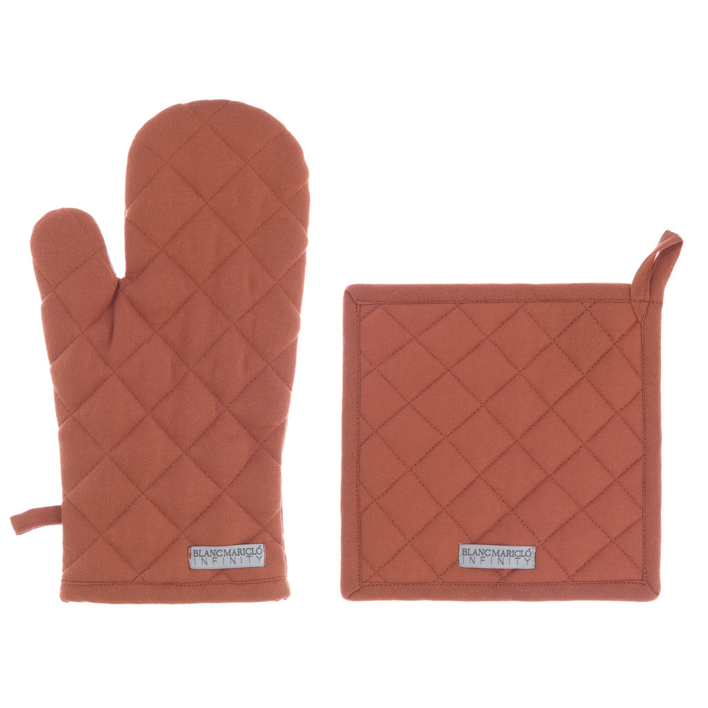 SET Guanto e Presina Blanc Mariclò