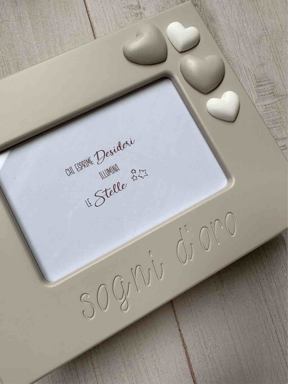 PORTAFOTO 10x15 Sogni d'Oro