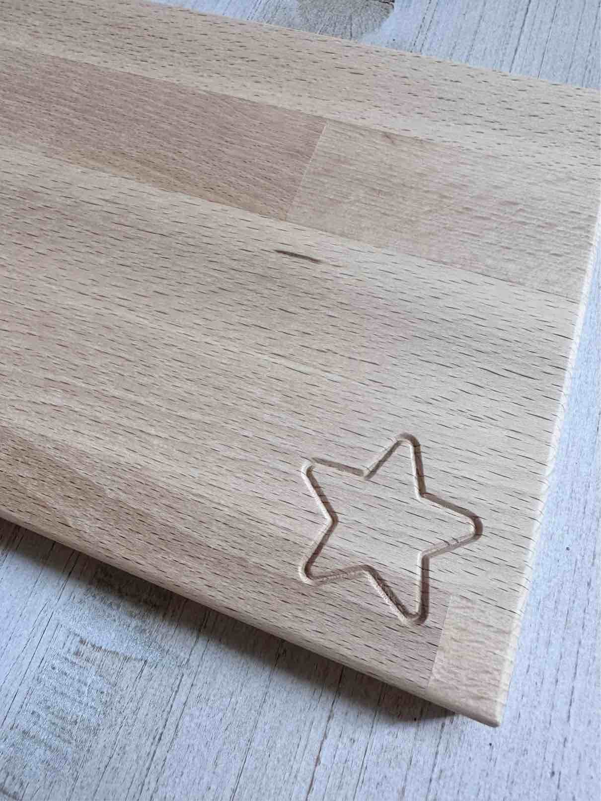 TAGLIERE Incisione STELLA