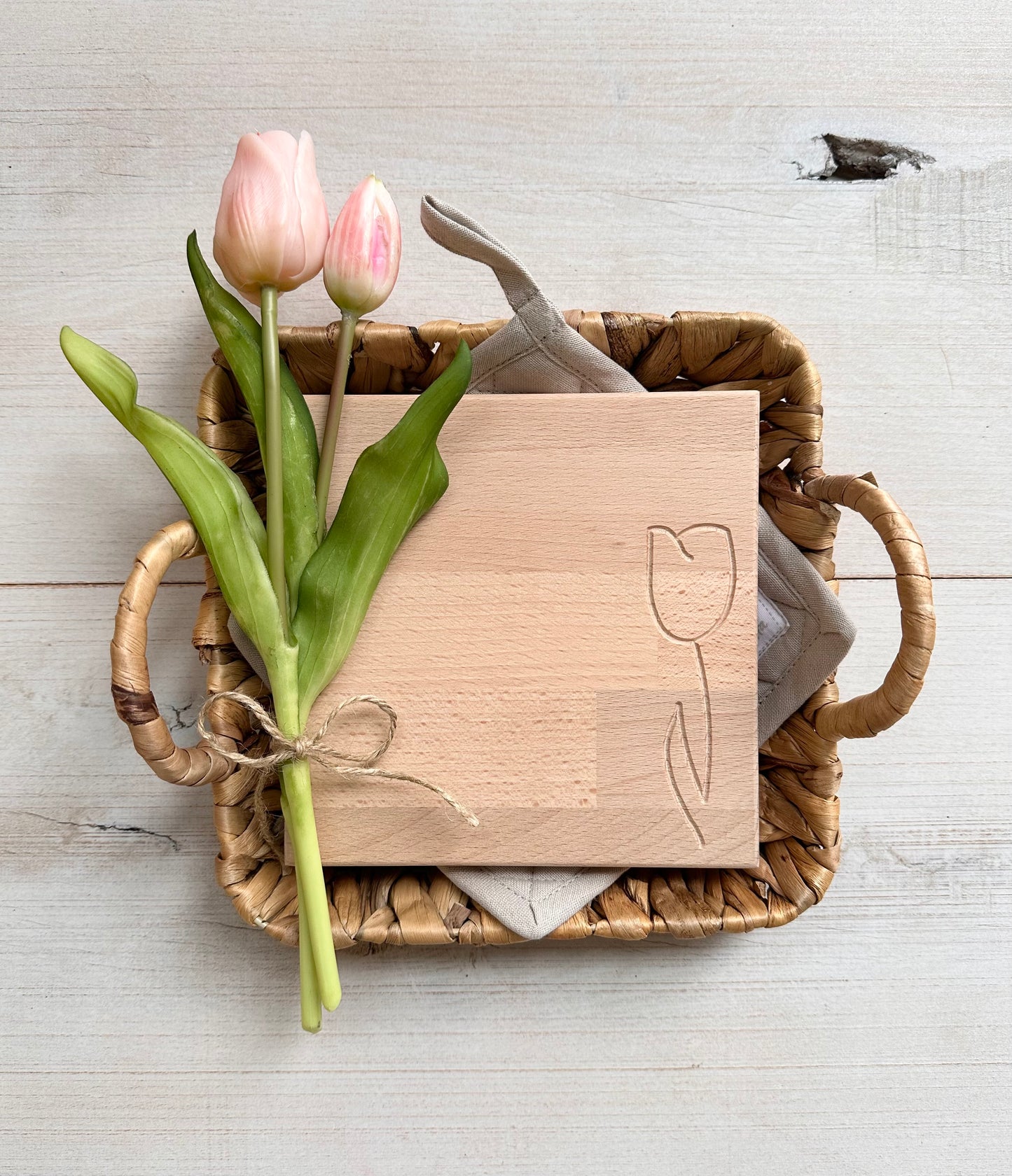 VASSOIO Quadrato PICCOLO in giacinto