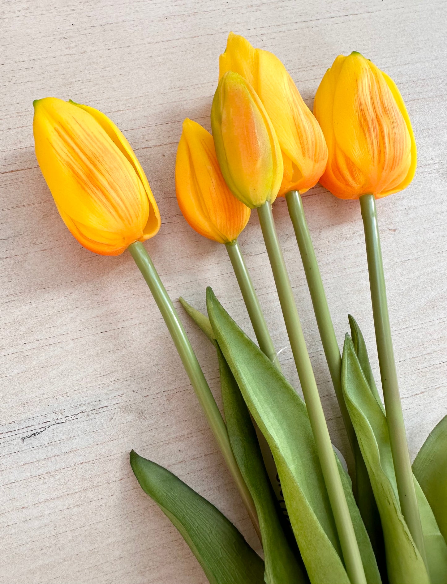 MAZZO DI TULIPANI 40 cm Gialli