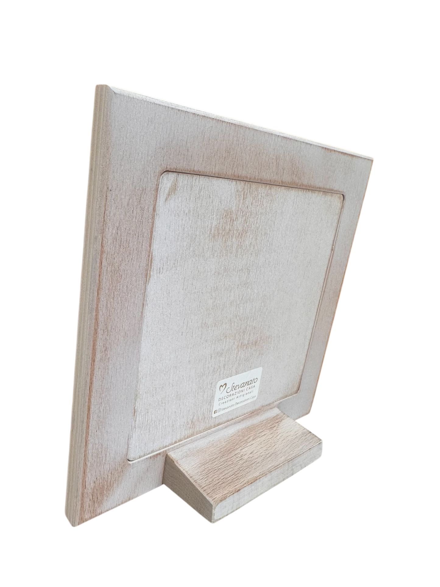 PORTAFOTO Sbiancato cuore