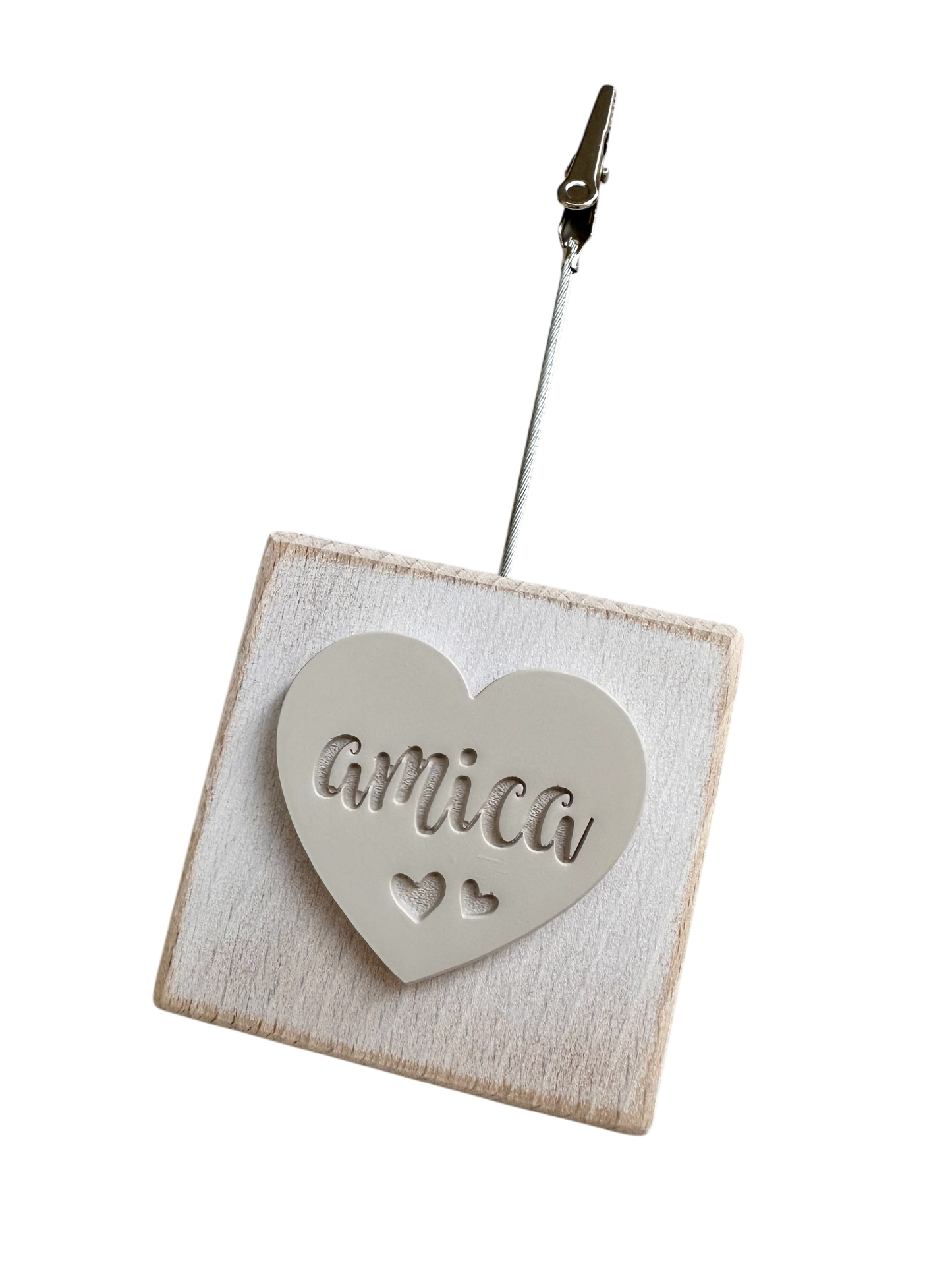 CUBETTO Clip Portafoto Amica