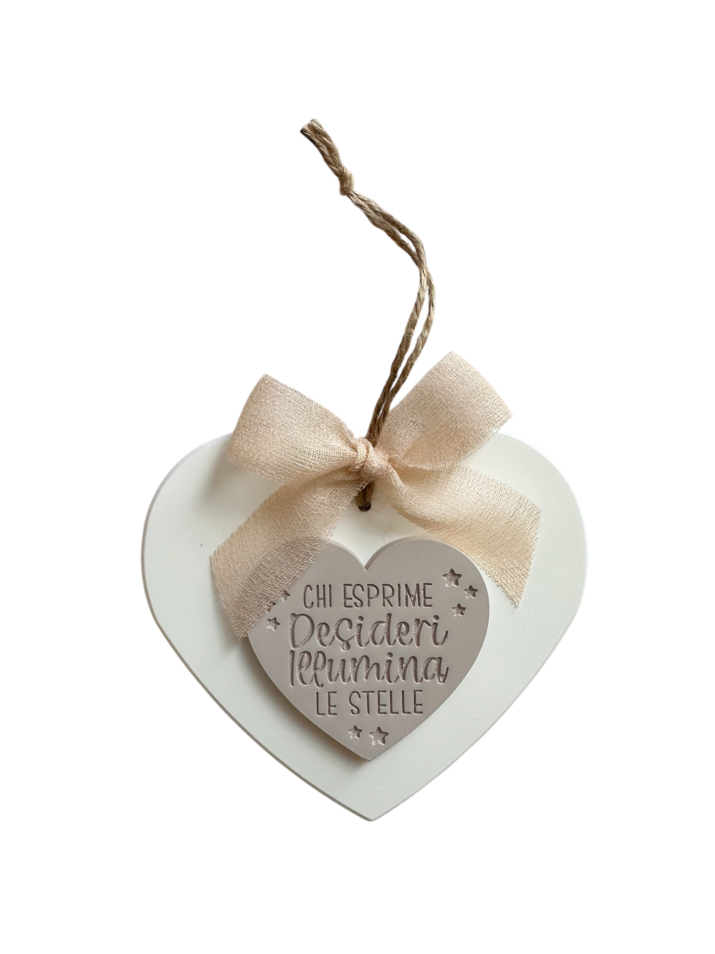 CUORE Chi Esprime desideri illumina le Stella