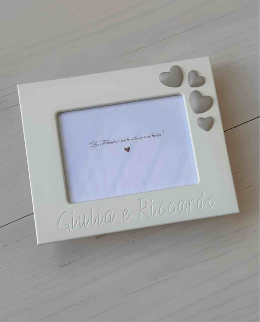 PORTAFOTO PERSONALIZZATO 2 NOMI