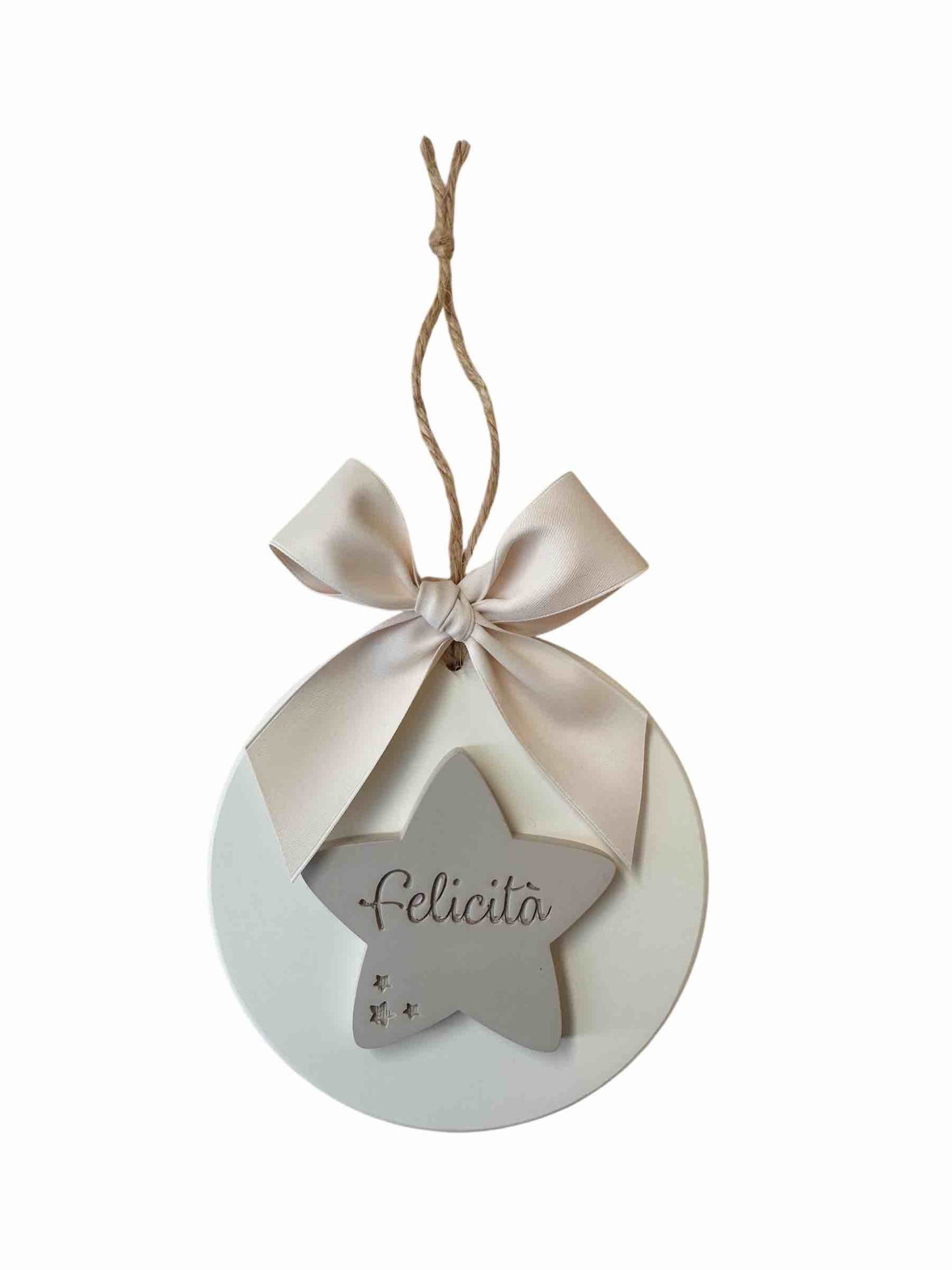 CIONDOLO con stellina Felicità