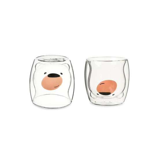 TAZZA UP & DOWN Orsetto marrone