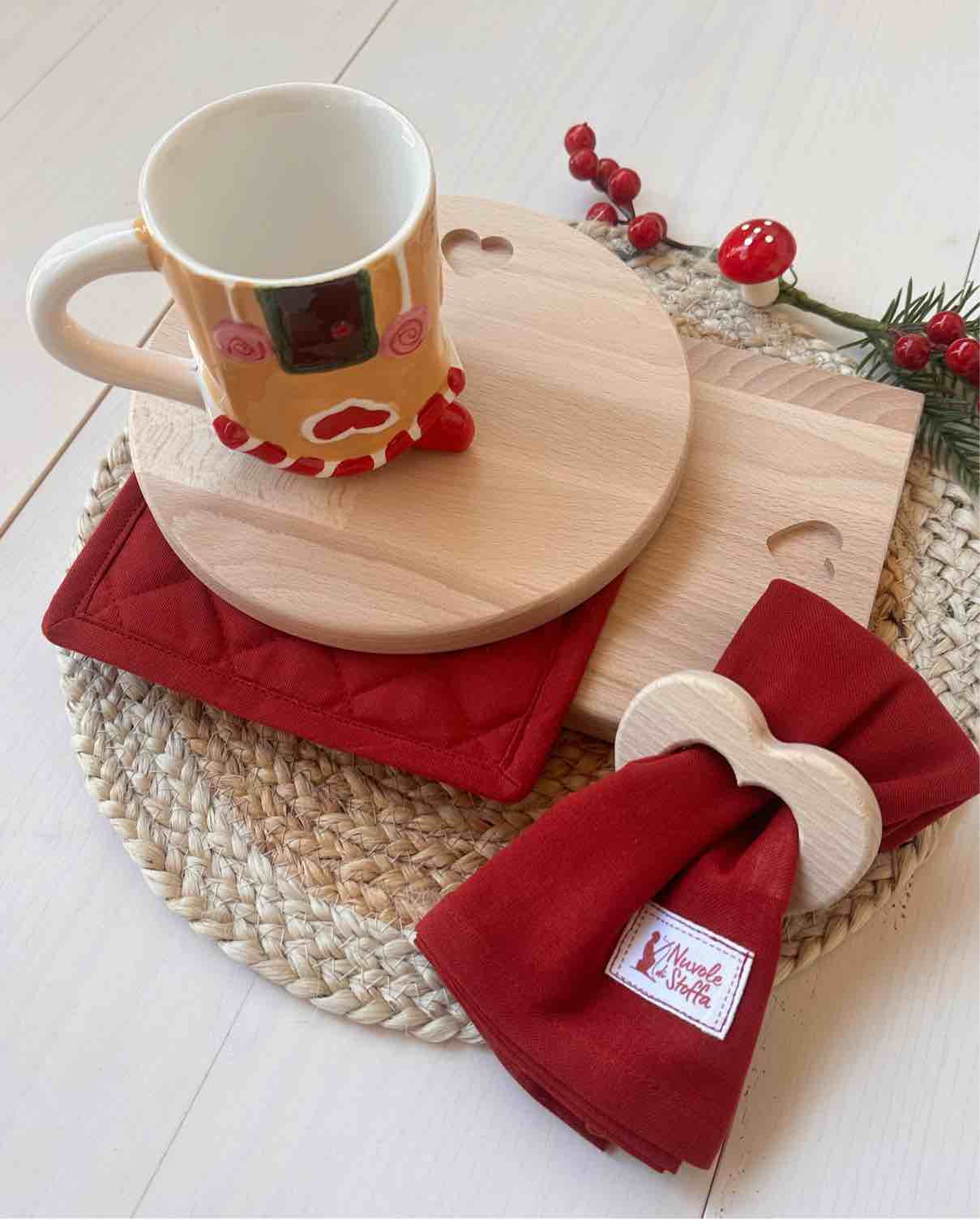 TAZZA Up e Down Marzapane e cuoricino 200 ml