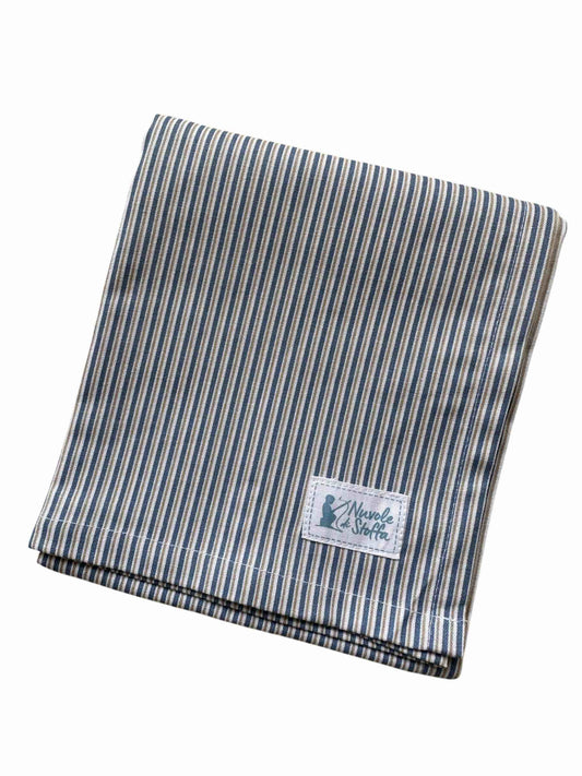 STROFINACCIO 50x70 Blu/Beige righe