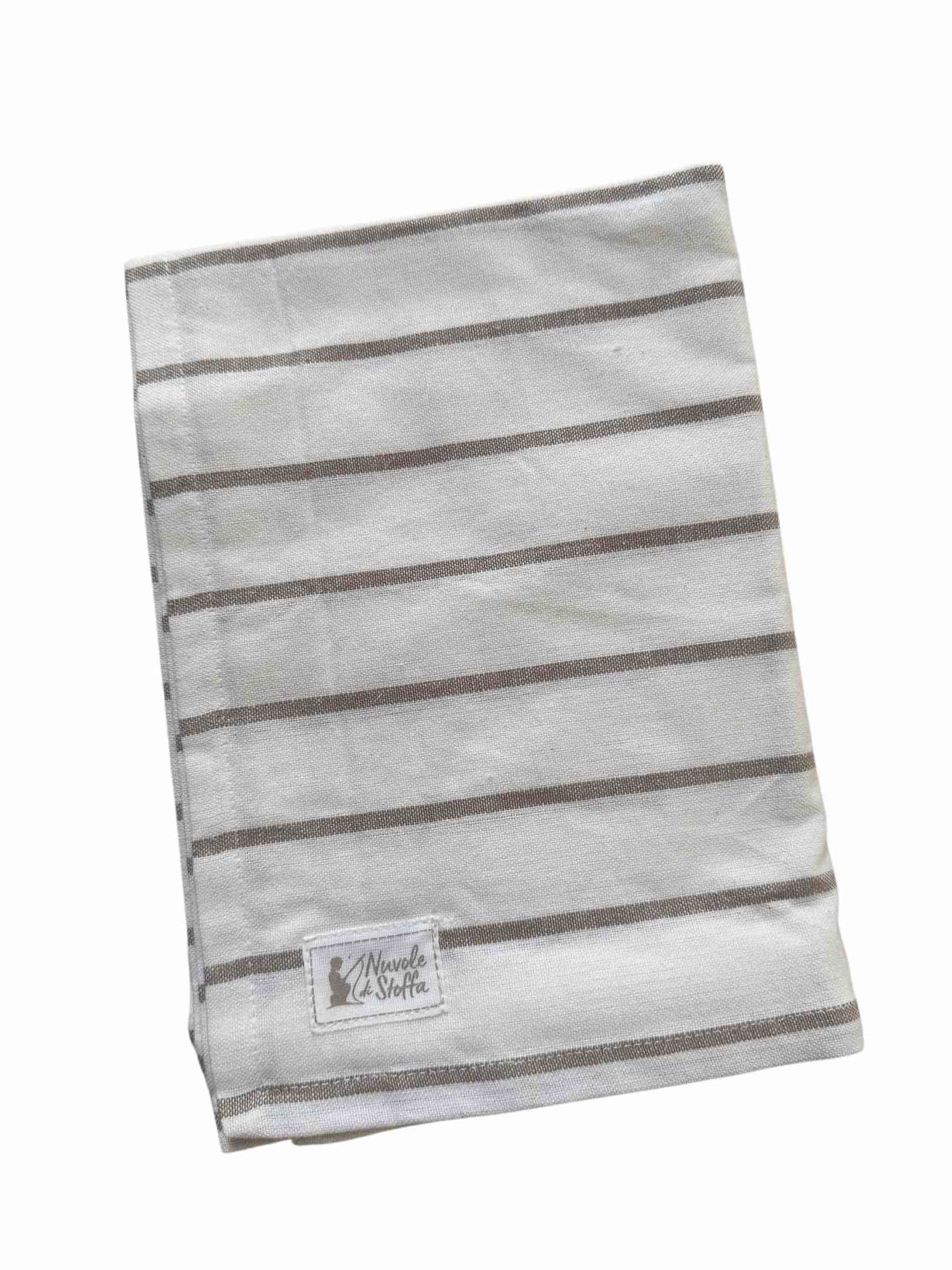 RUNNER Bianco riga colore Tortora