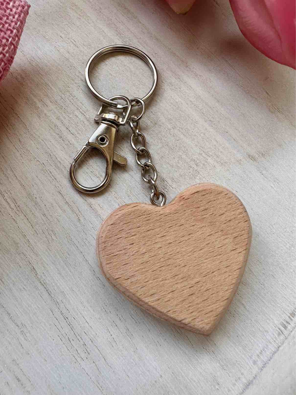 SACCHETTINO confetti con PORTACHIAVE CUORE