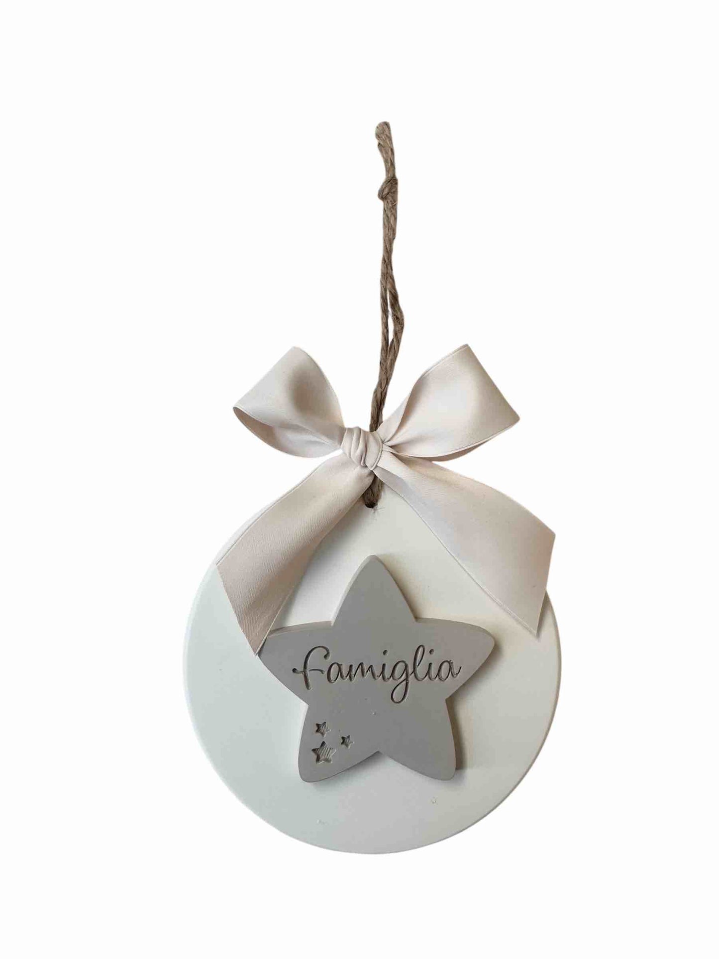 CIONDOLO con stellina Famiglia