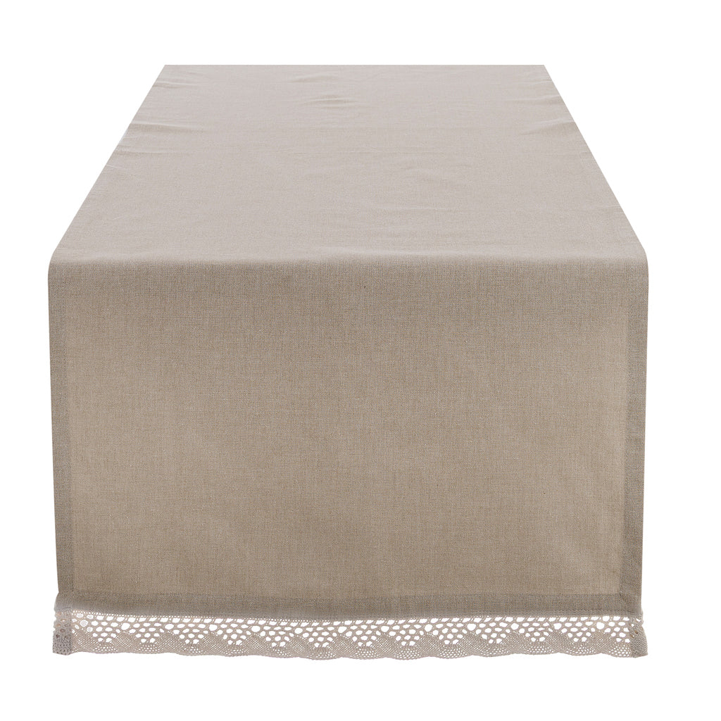 RUNNER BEIGE 45x140 cm Blanc Mariclò