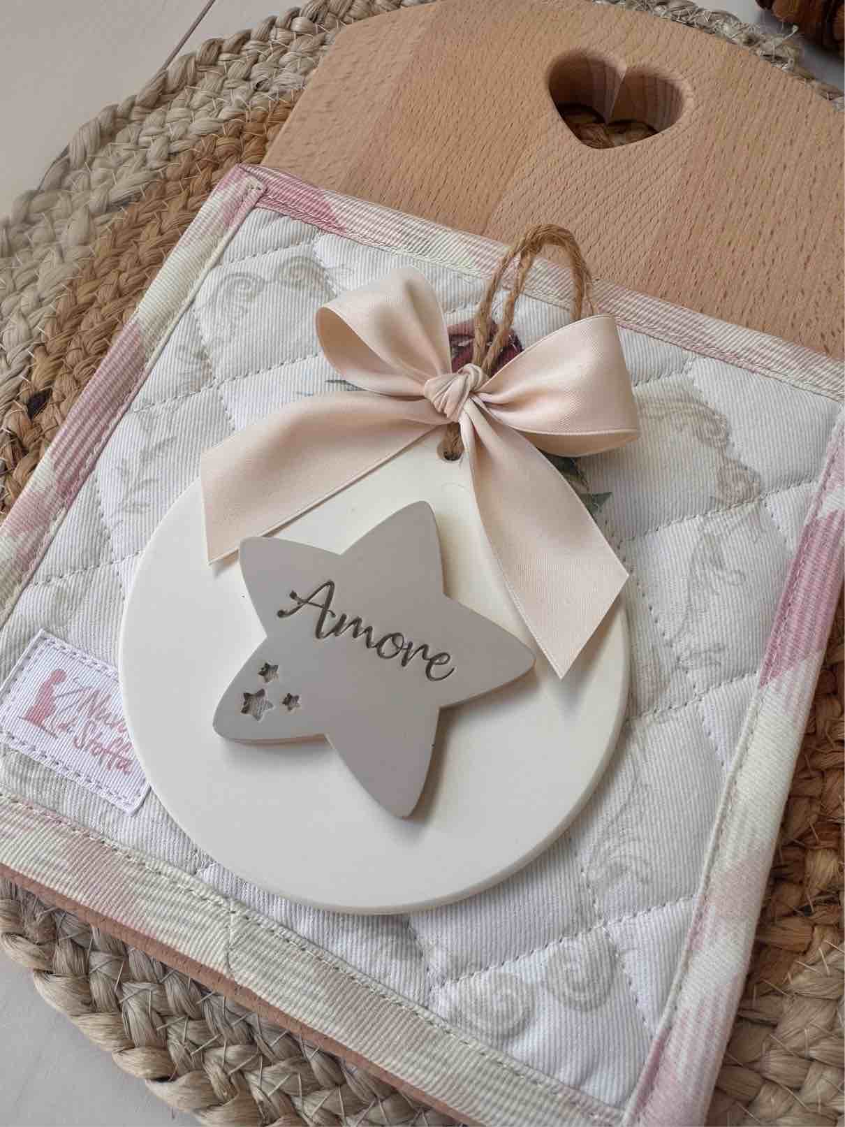 CIONDOLO con stellina Amore