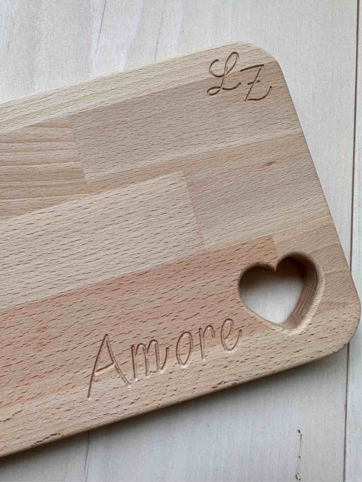 TAGLIERE Amore PERSONALIZZATO