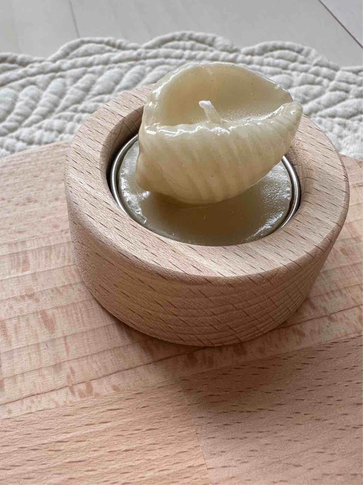 PORTA CANDELA Tealight CONCHIGLIA