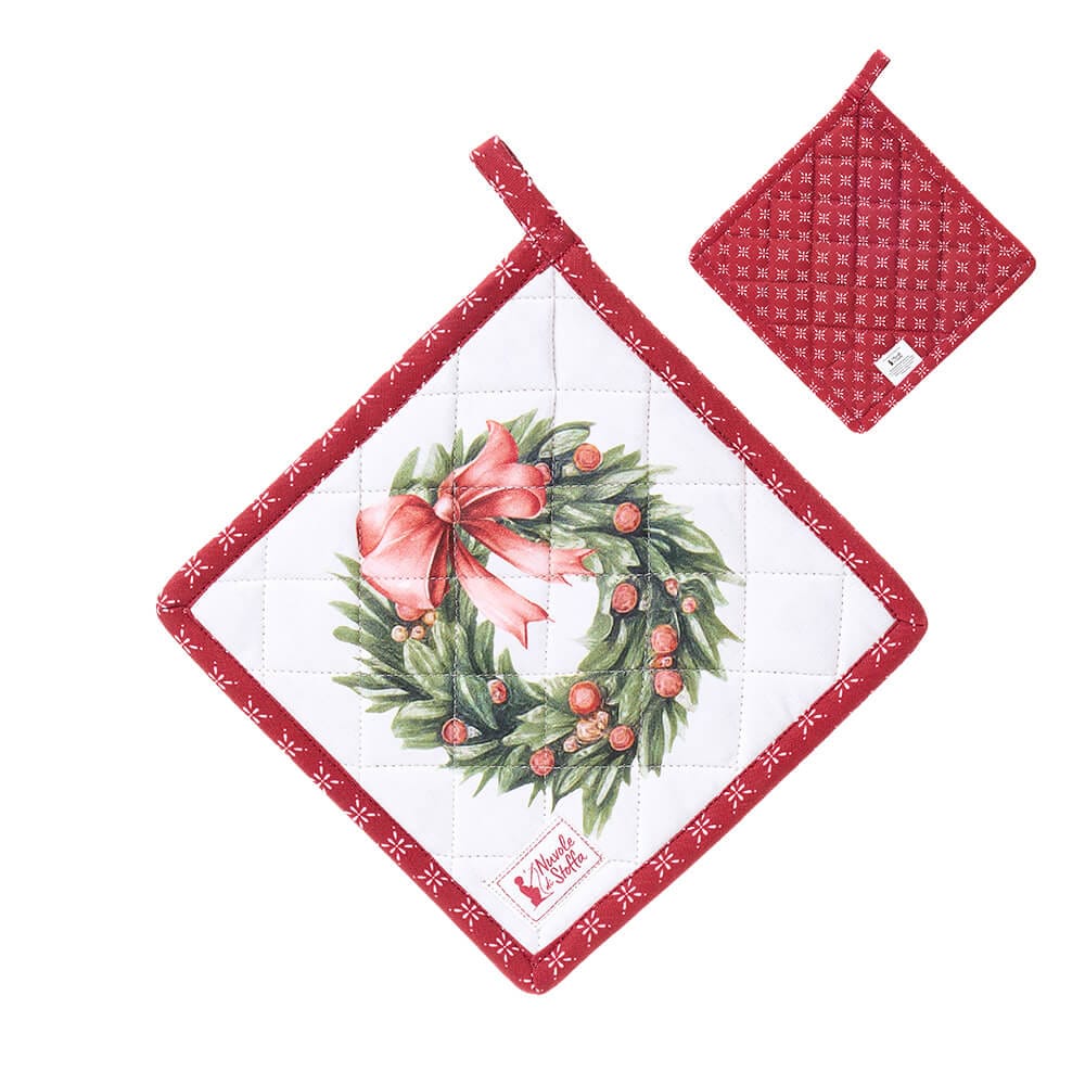 PRESINA Storia di Natale ghirlanda 18x18 cm