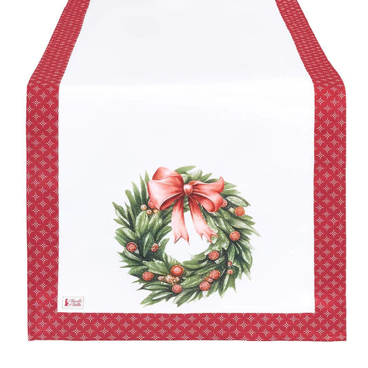 RUNNER Storia di Natale ghirlanda 50x150 cm