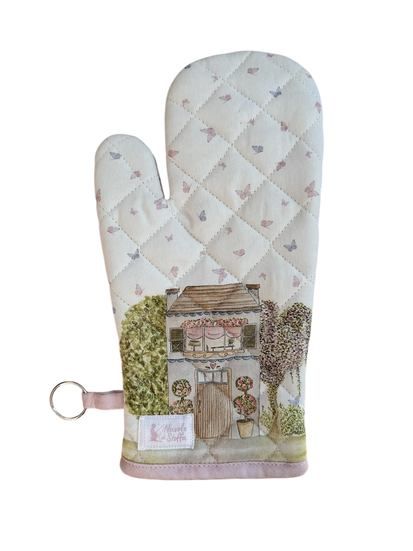 GUANTONE FANTASIA bordino rosa